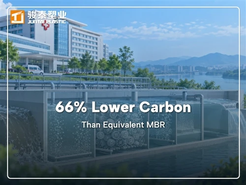 Dấu chân carbon trong nước thải bệnh viện MBBR: 0,50 kg CO2-eq/m3, thấp hơn 6...